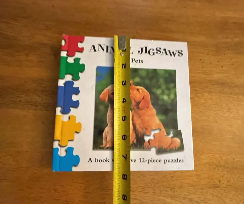 Animal Jigsaws: Pets - A Book with Five 12-Piece Puzzles